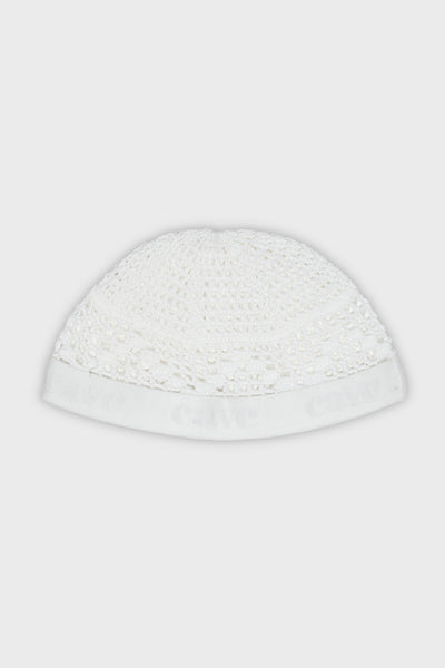 Pure White Cotton Kuwaiti Kufi