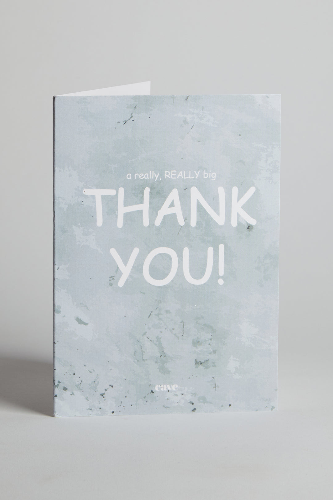 Thank You Greeting Card - CAVE