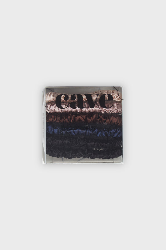 Luxury Silk Hair Scrunchies - CAVE