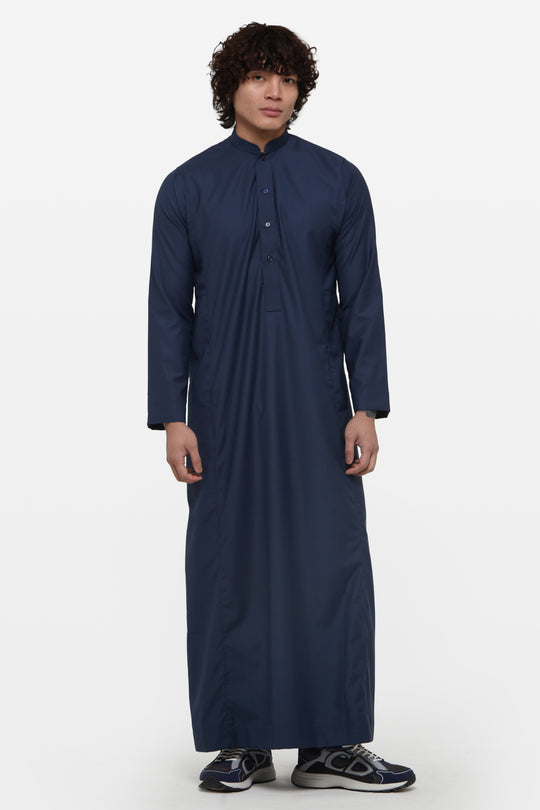 Space Navy Classic Collar Thobe