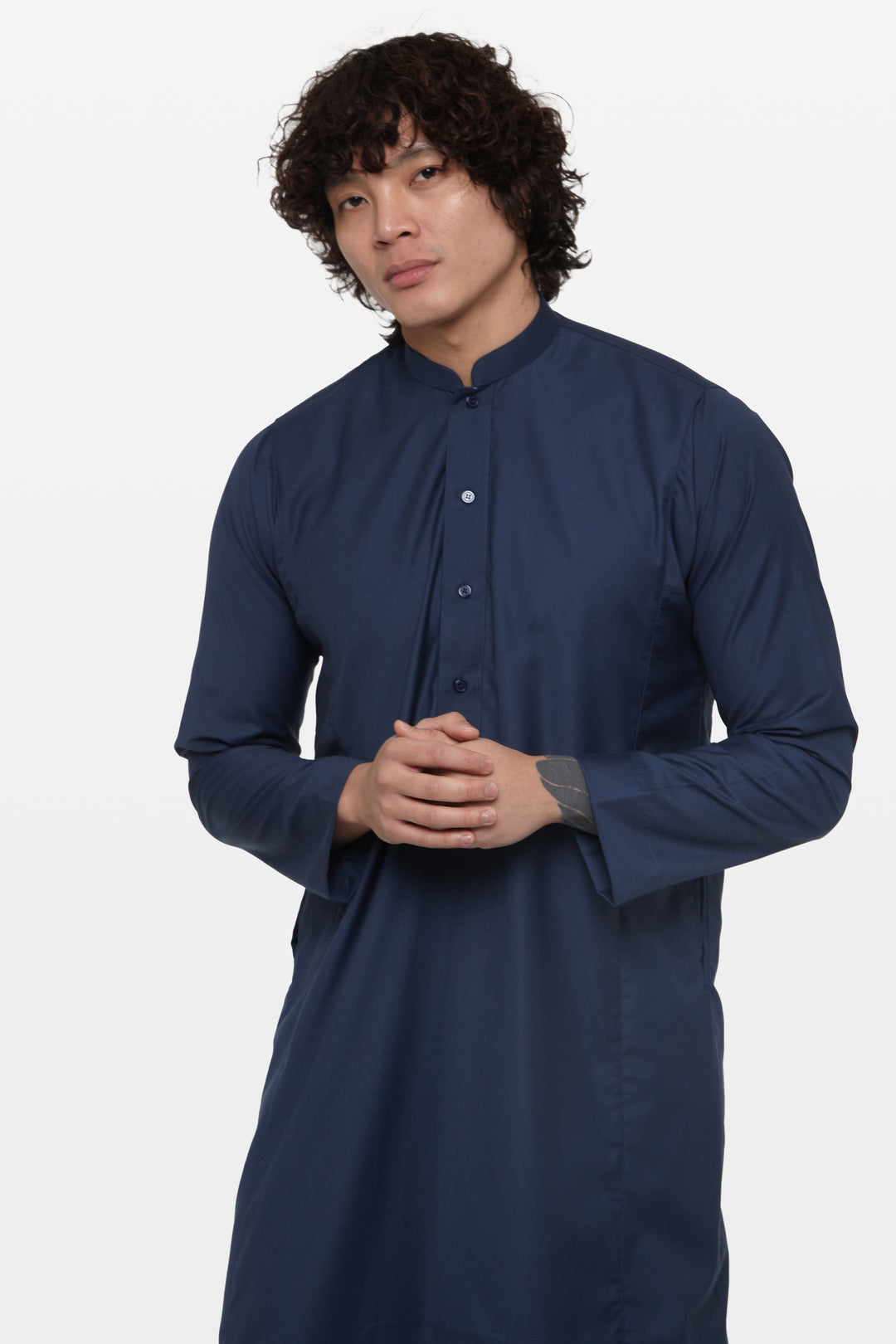Space Navy Classic Collar Thobe