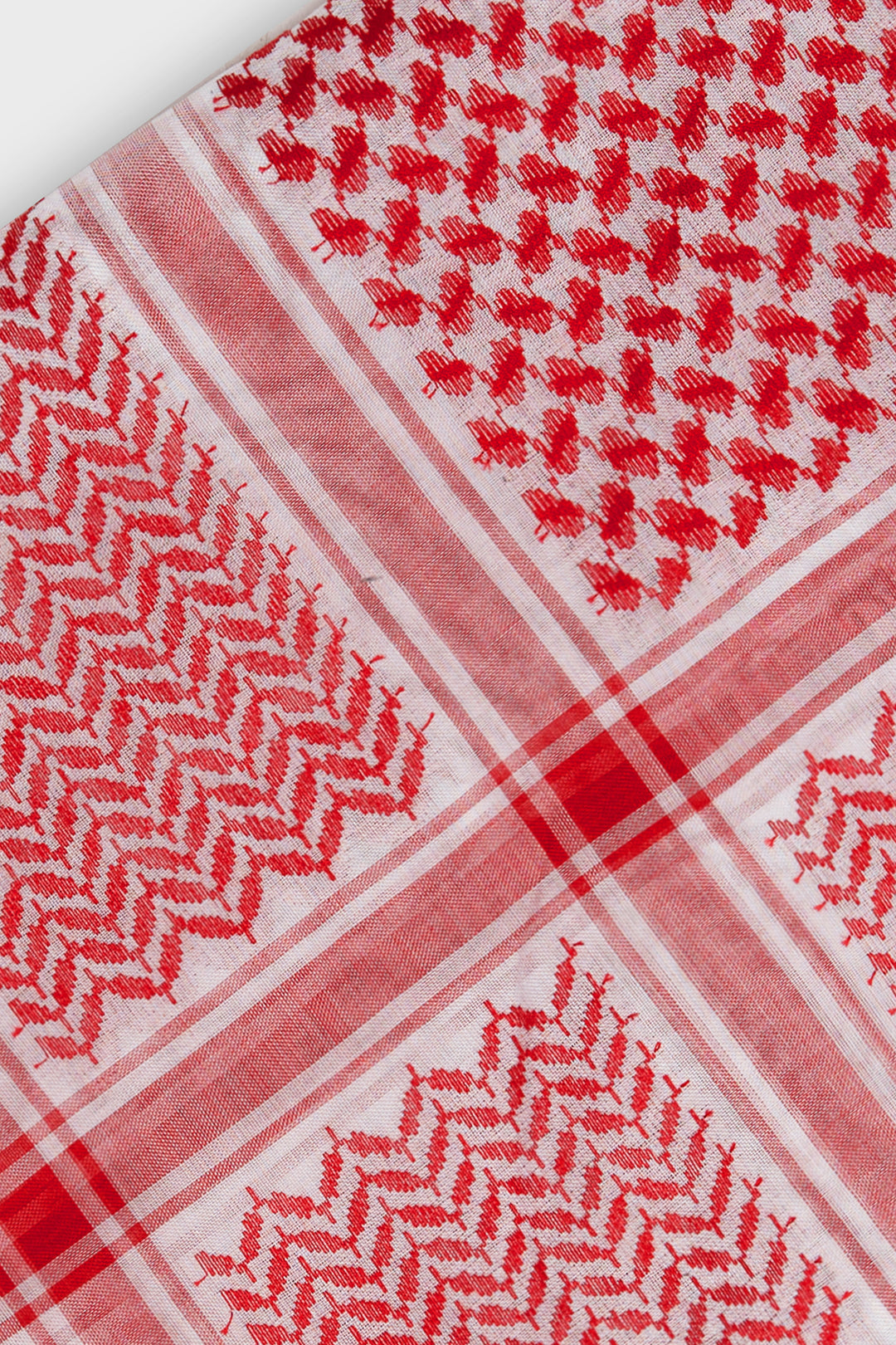 Red & White Saudi Shemagh