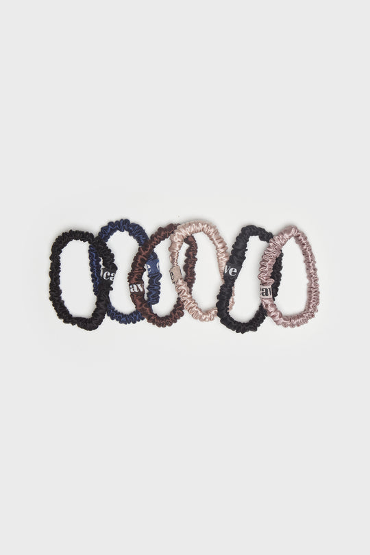 Luxury Silk Hair Scrunchies - CAVE
