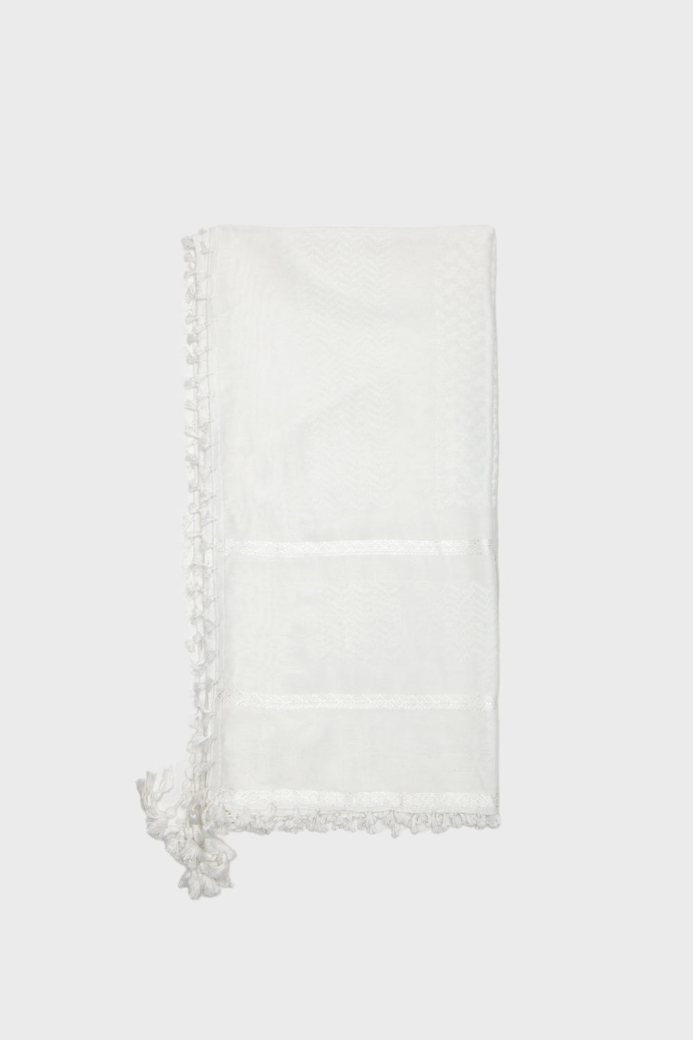 White Keffiyeh Scarf - CAVE