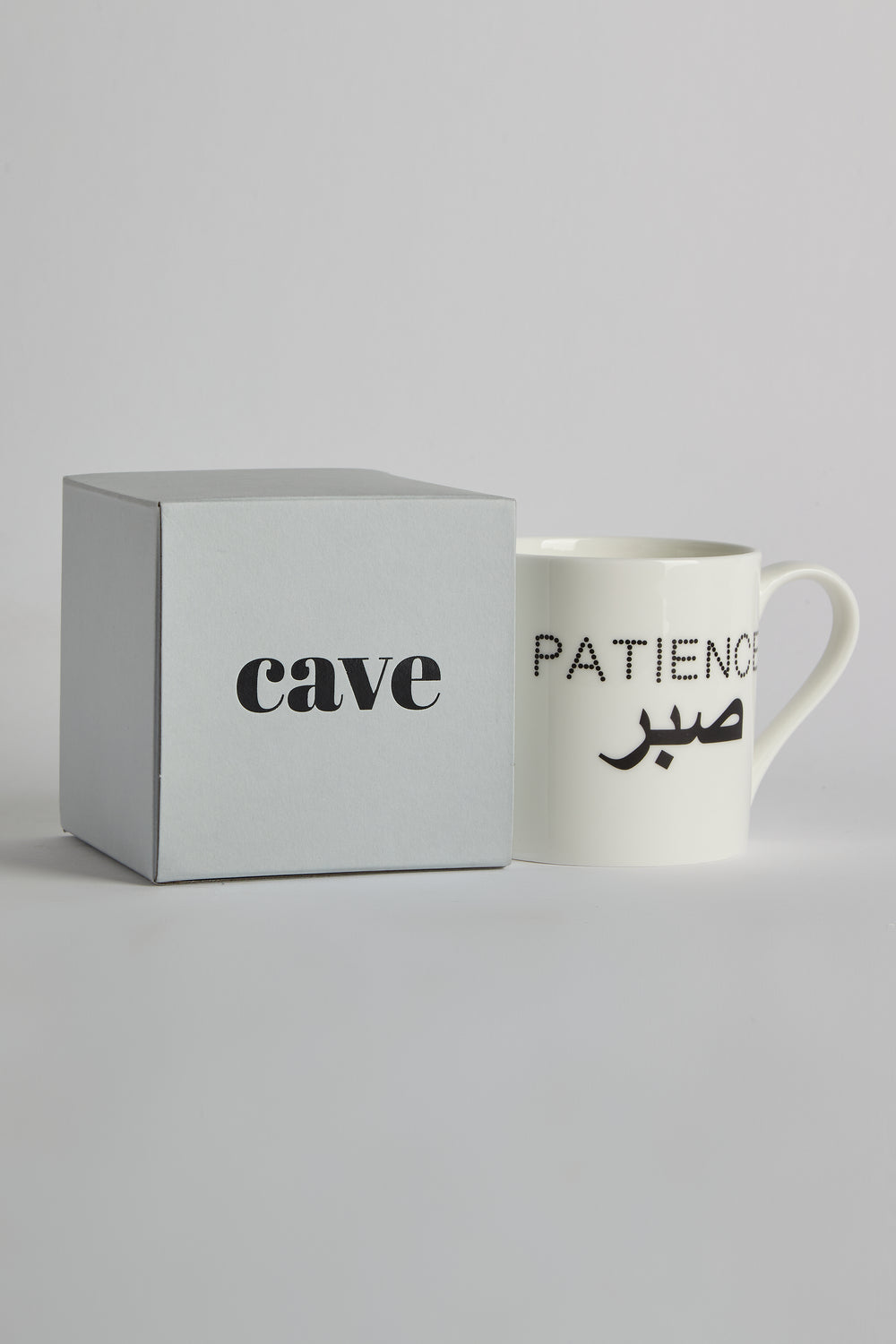 Patience Bone China Mug - CAVE