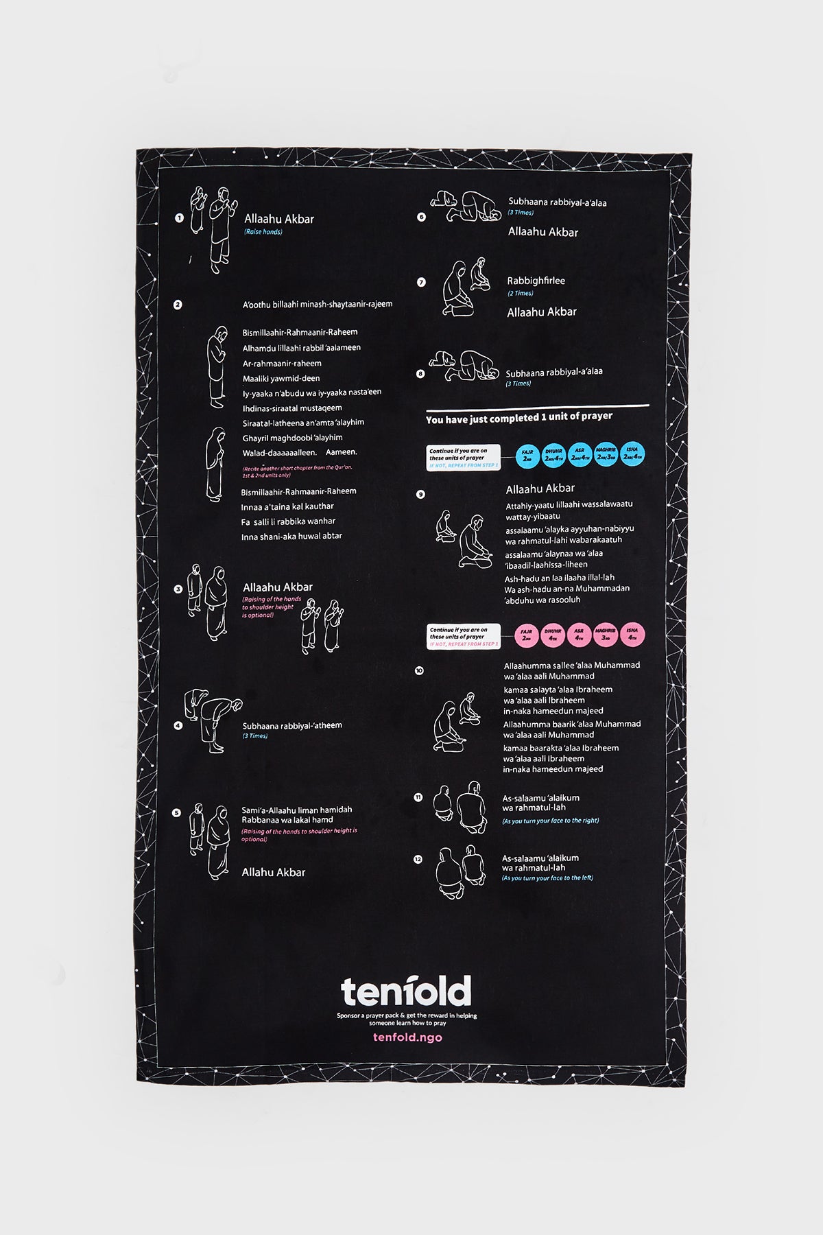 Tenfold Prayer Mat