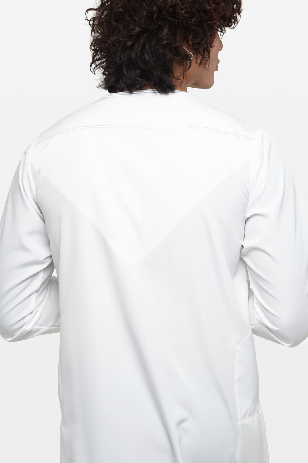 All White Emirati Thobe