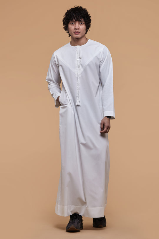 White Emirati Thobe