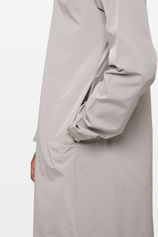 Mint Green & Khaki Omani Thobe - CAVE