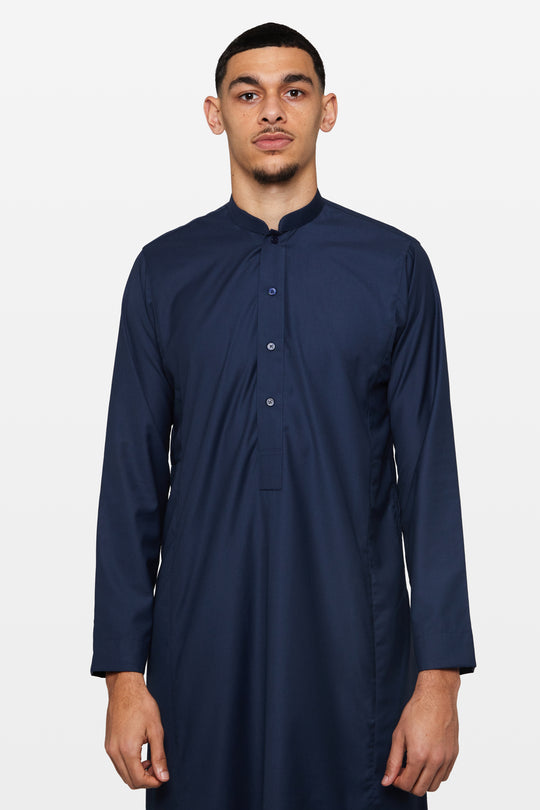 Space Navy Classic Collar Thobe