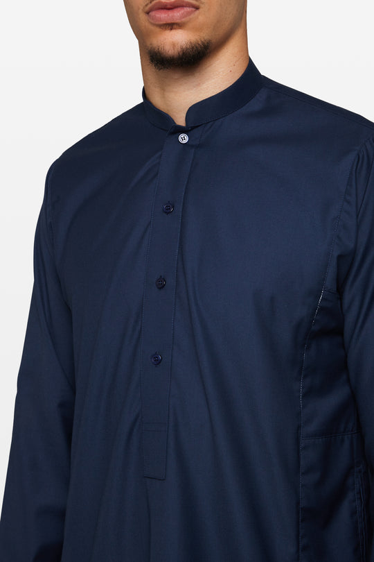 Space Navy Classic Collar Thobe