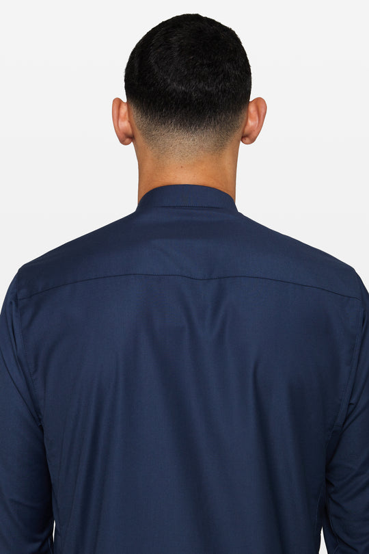 Space Navy Classic Collar Thobe