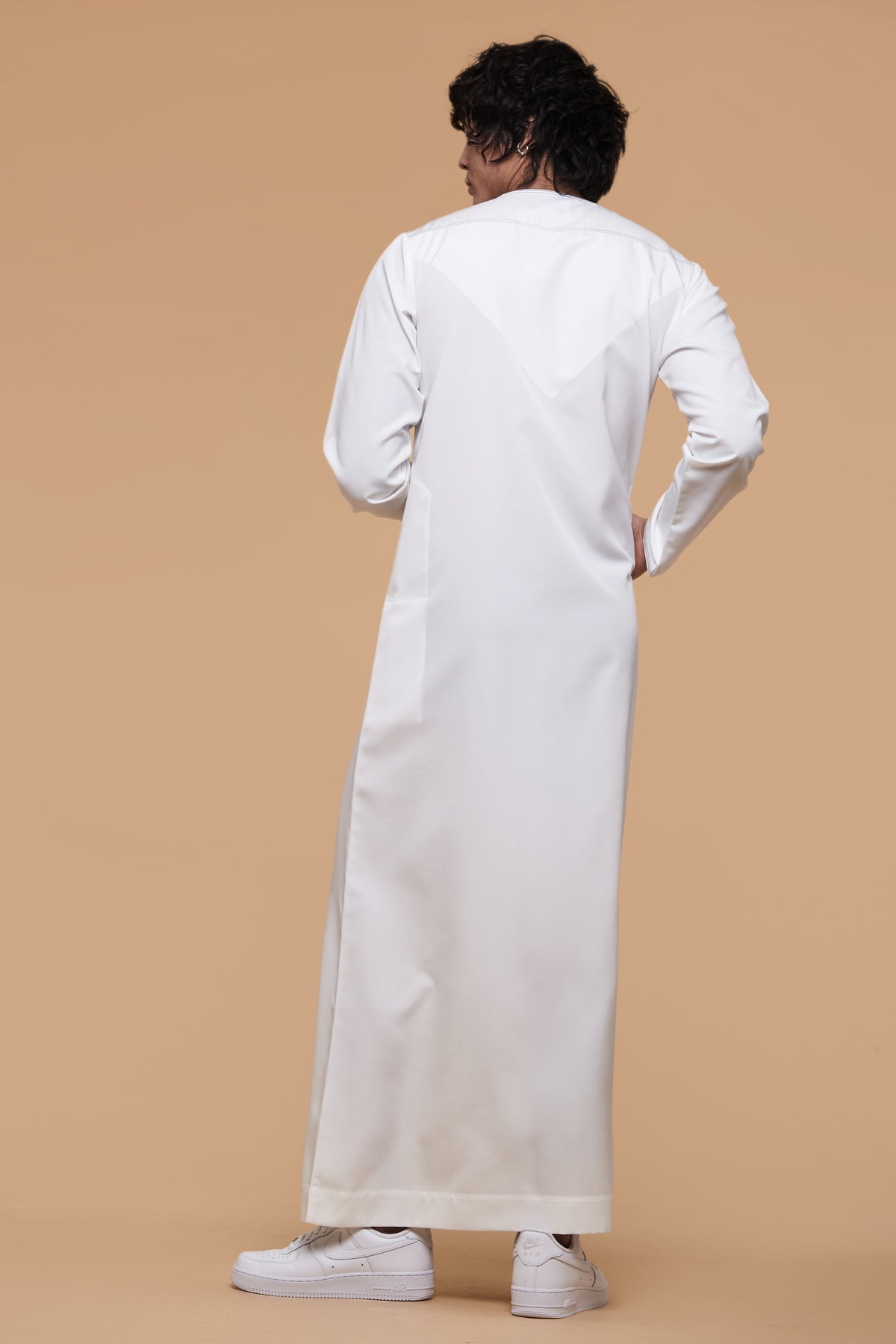All White Omani Thobe