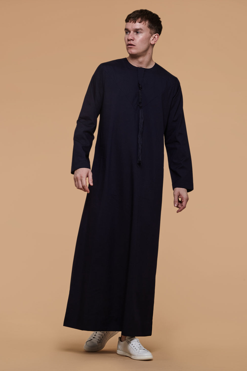 Maritime Blue Emirati Thobe - CAVE