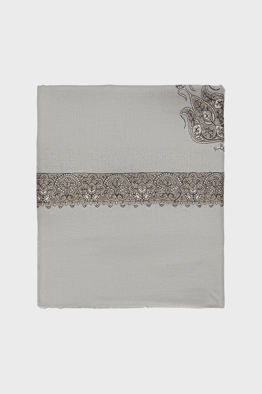 Airy Blue & Light Brown Yemeni Shemagh