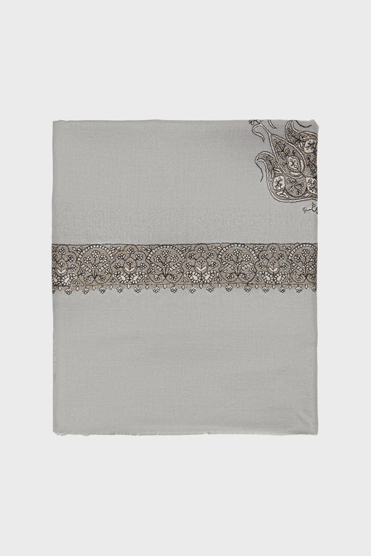 Airy Blue & Light Brown Yemeni Shemagh