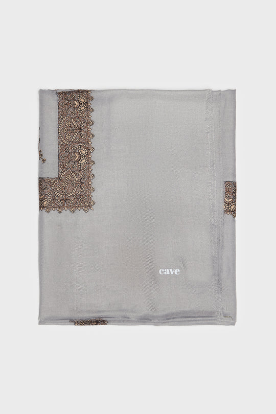 Airy Blue & Cobalt Blue Yemeni Shemagh - CAVE