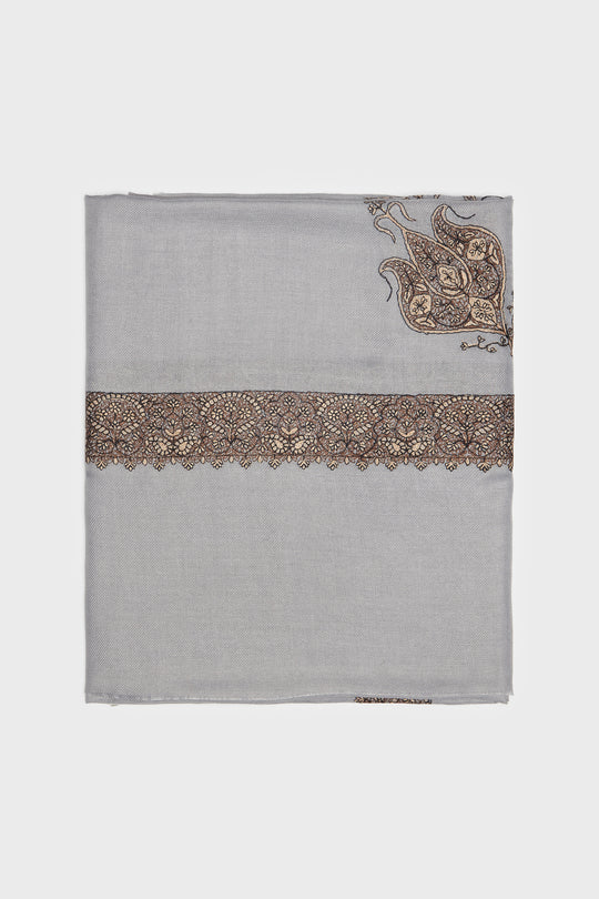 Airy Blue & Cobalt Blue Yemeni Shemagh - CAVE