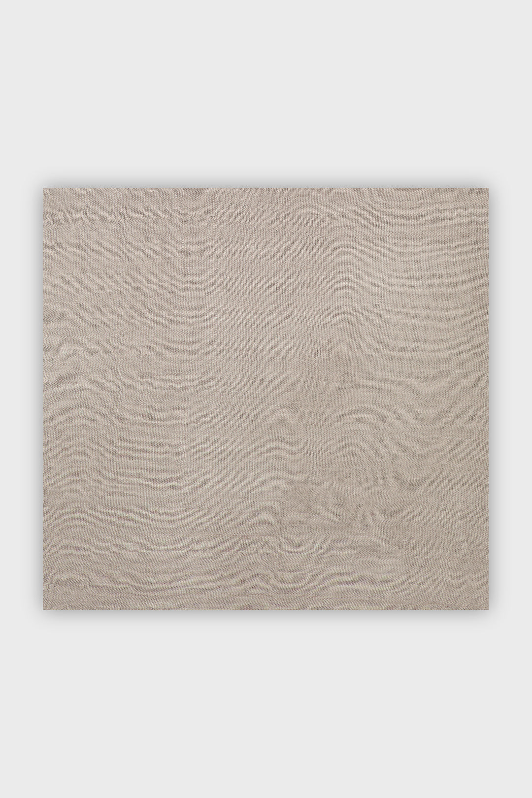 Beige Cotton & Wool Hijab - CAVE