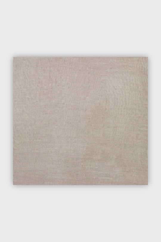 Beige Cotton & Wool Hijab - CAVE