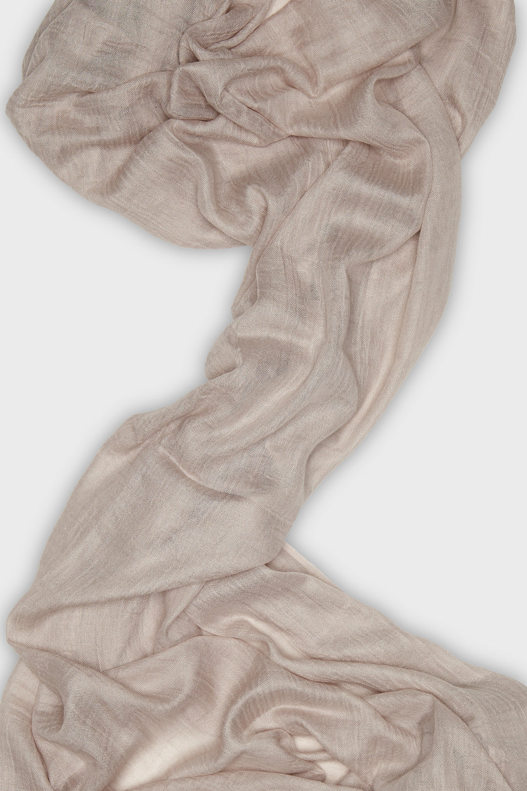 Beige Cotton & Wool Hijab - CAVE