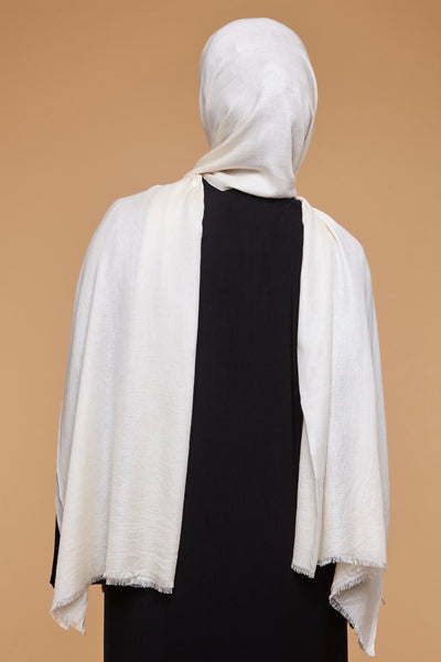 Buttercream Lenzing Modal Hijab