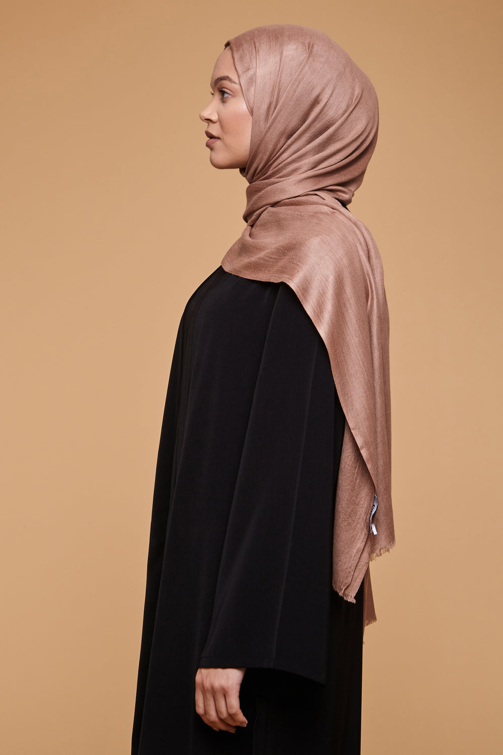 Cafe Au Lait Lenzing Modal Hijab - CAVE