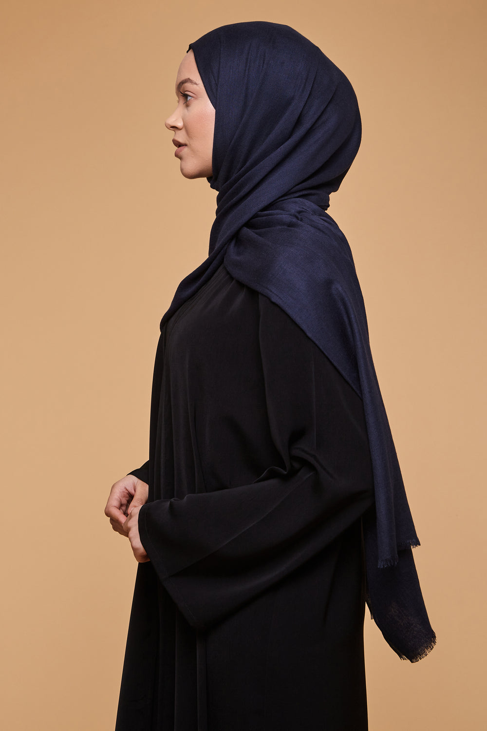 Maritime Blue Lenzing Modal Hijab - CAVE