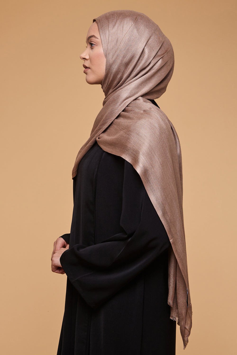 Mocha Meringue Lenzing Modal Hijab - CAVE