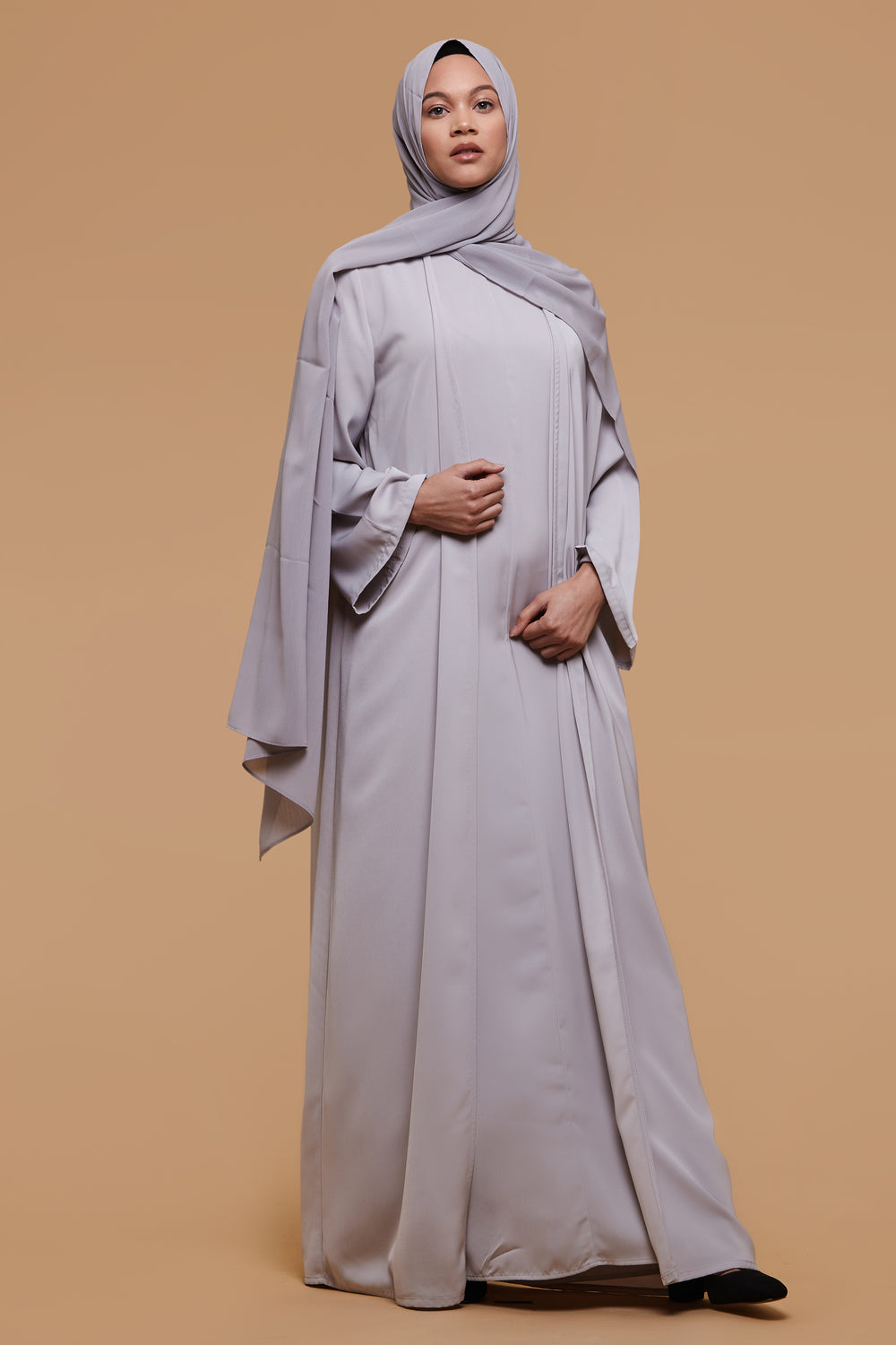 Wind Grey Soft Touch Kimono - CAVE