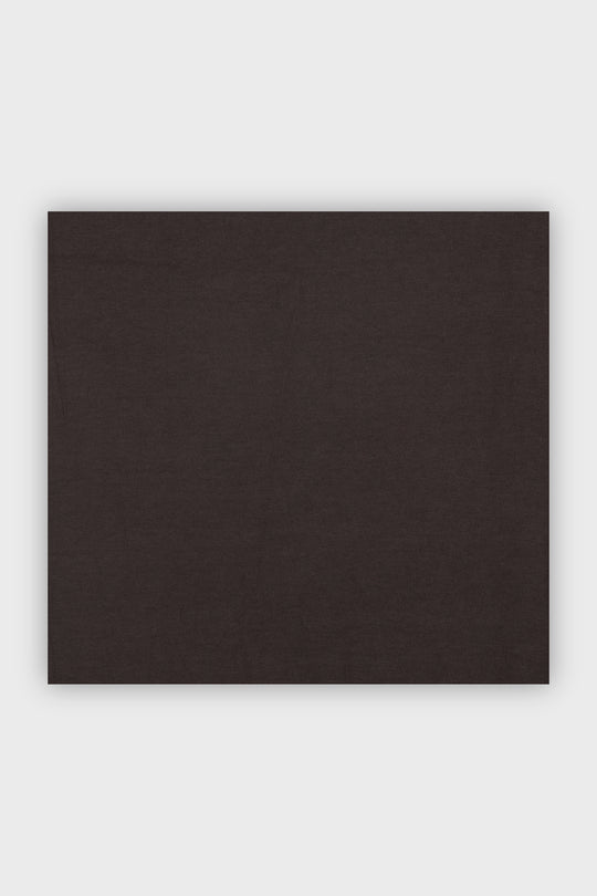 Charcoal Caviar Mulberry Silk Jersey Hijab - CAVE