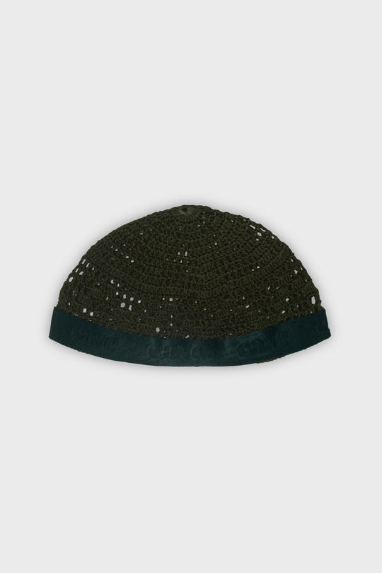 Emerald Green Cotton Kuwaiti Kufi - CAVE