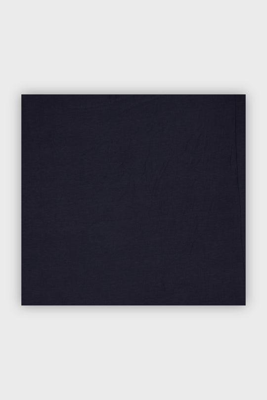 Midnight Blueberry Mulberry Silk Jersey Hijab - CAVE