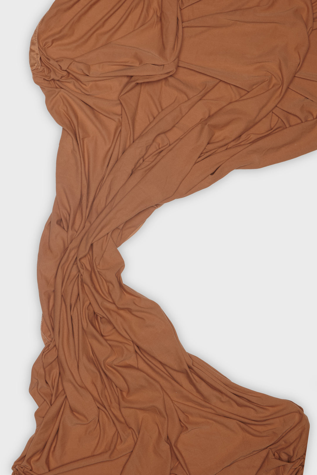 Mocha Soft Modal Jersey Hijab - CAVE