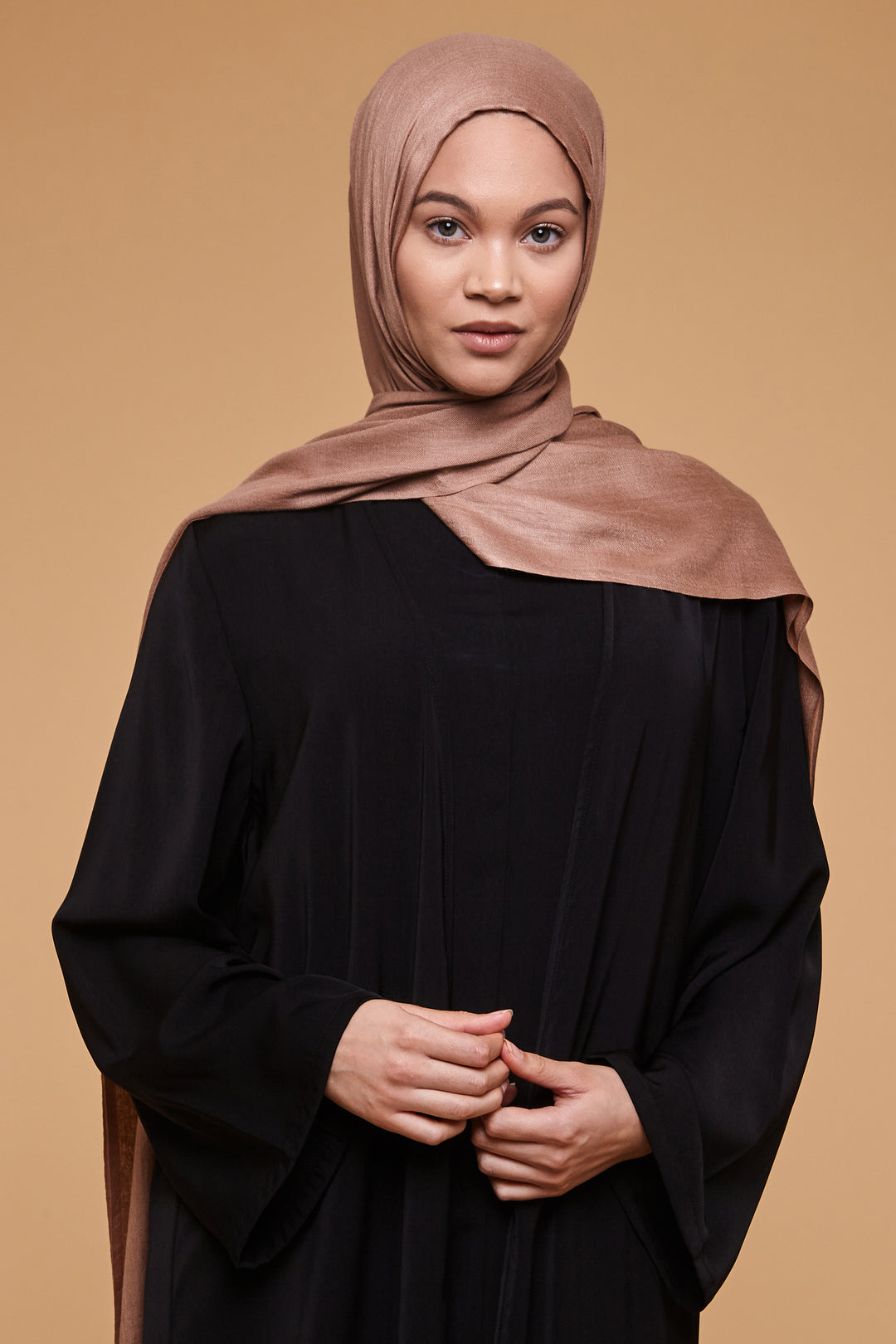 Cafe Au Lait Lenzing Modal Hijab - CAVE