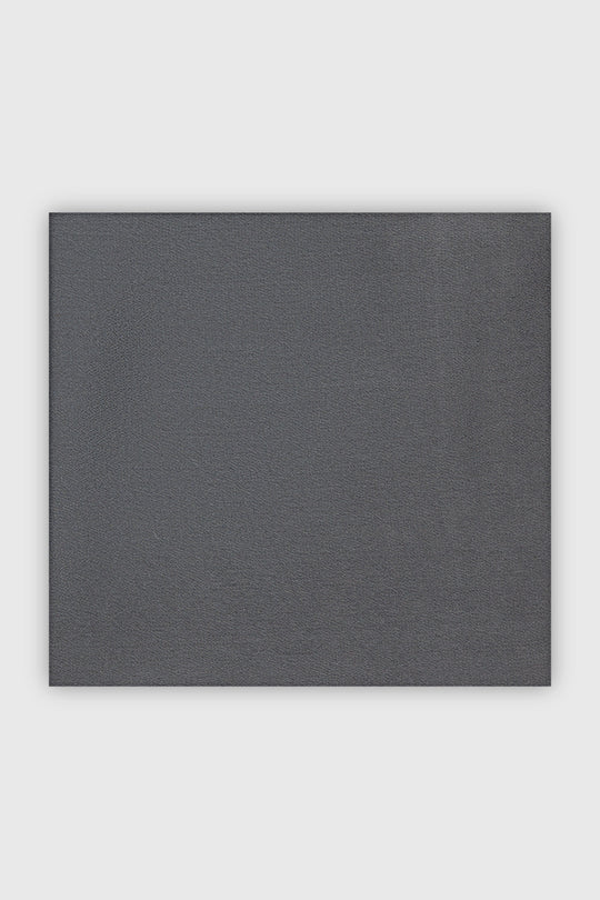Dark Grey Grain Satin Hijab - CAVE