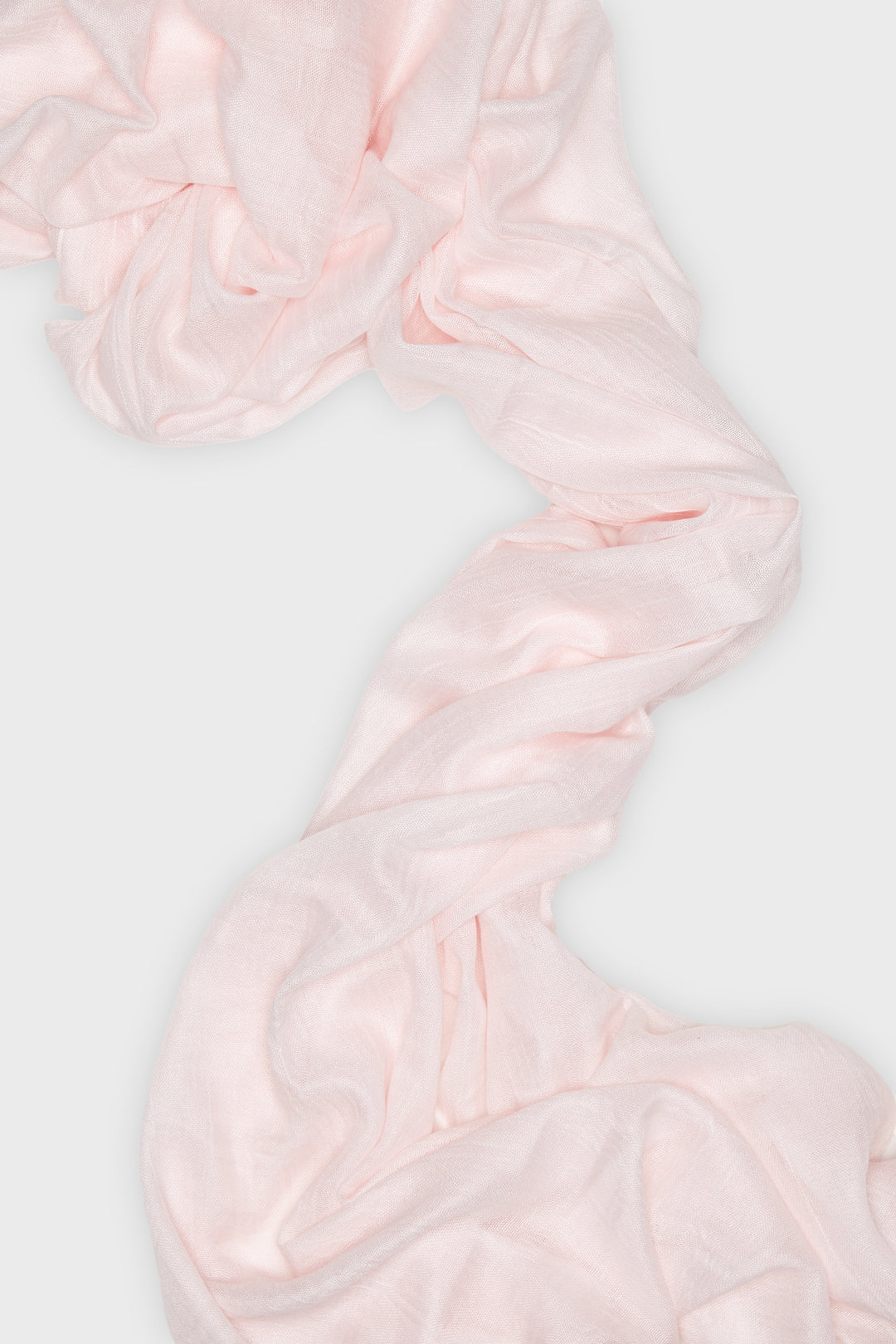 Light Pink Cotton & Wool Hijab - CAVE