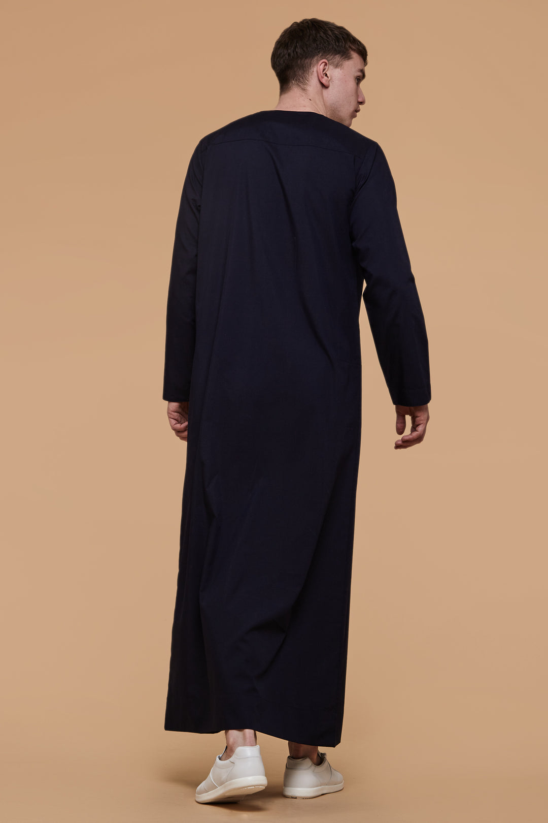 Maritime Blue Emirati Thobe - CAVE