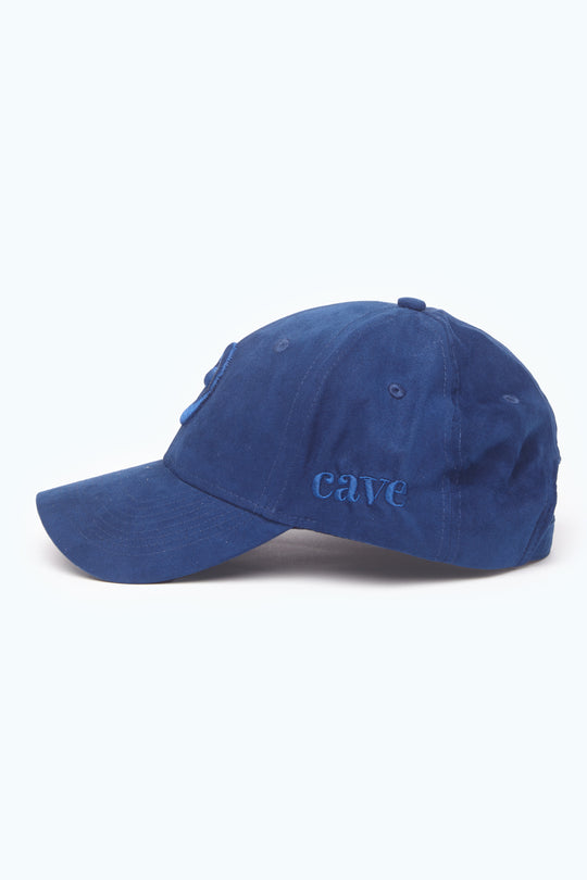 Navy Suede Arabic Cap - CAVE