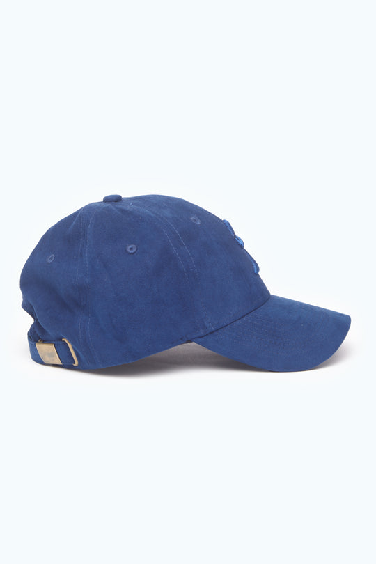 Navy Suede Arabic Cap - CAVE