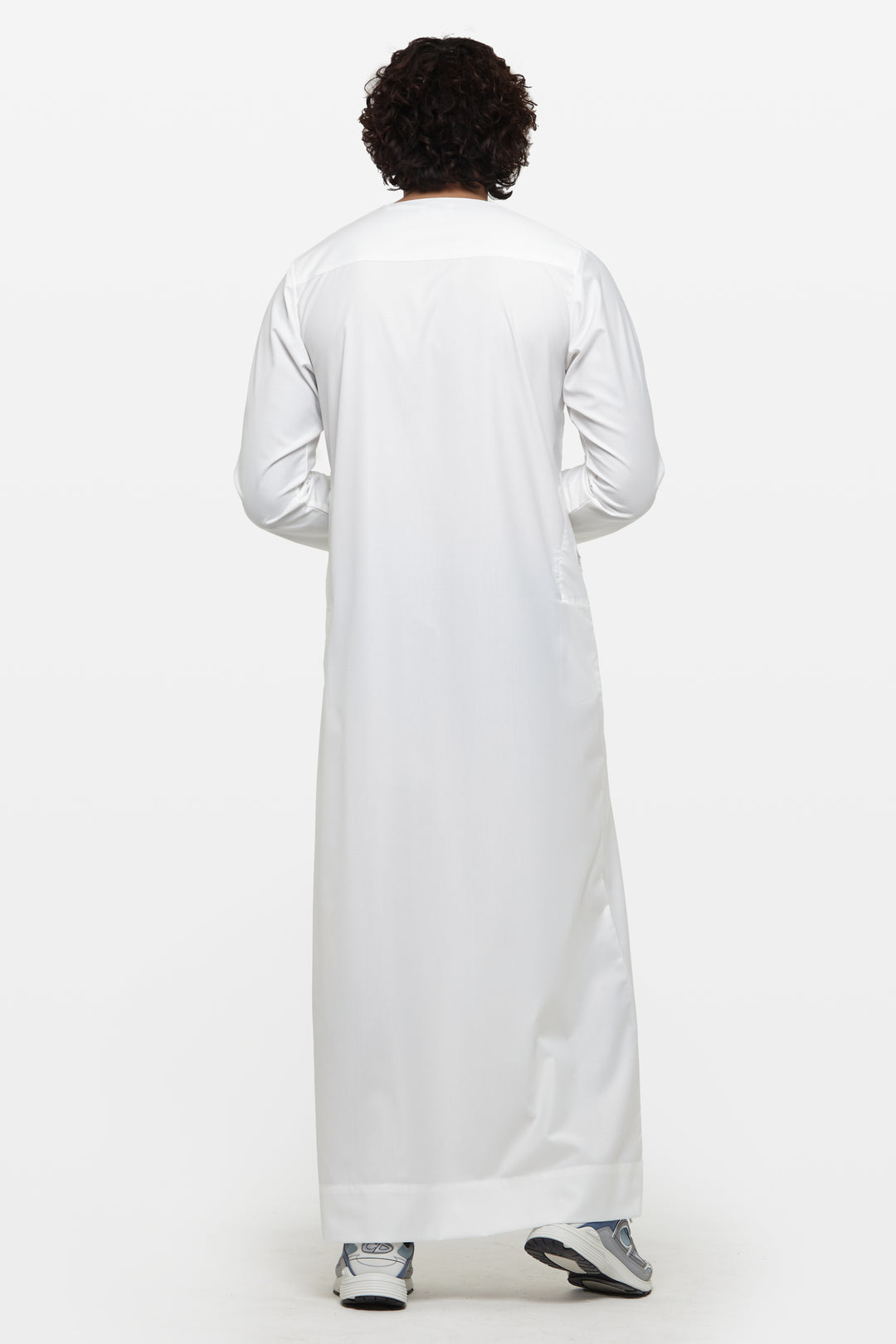 Off White Heavy Emirati Thobe - CAVE