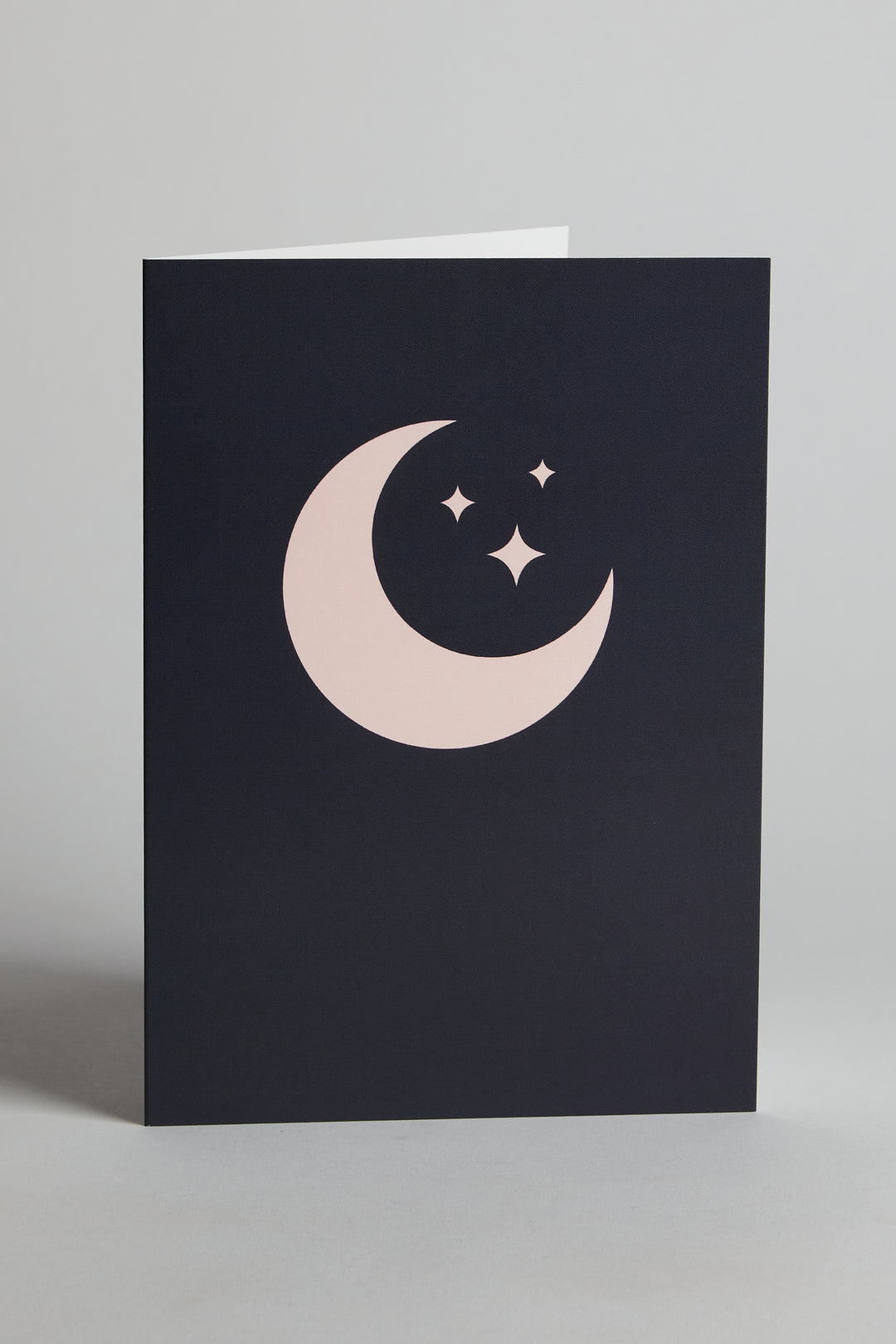 Pink Moon & Star Greeting Card - CAVE