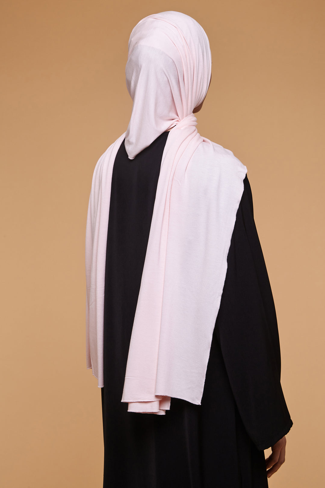 Rose Quartz Bamboo Jersey Hijab - CAVE