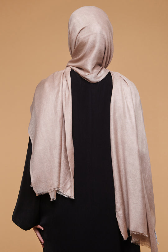Rose Quartz Lenzing Modal Hijab - CAVE