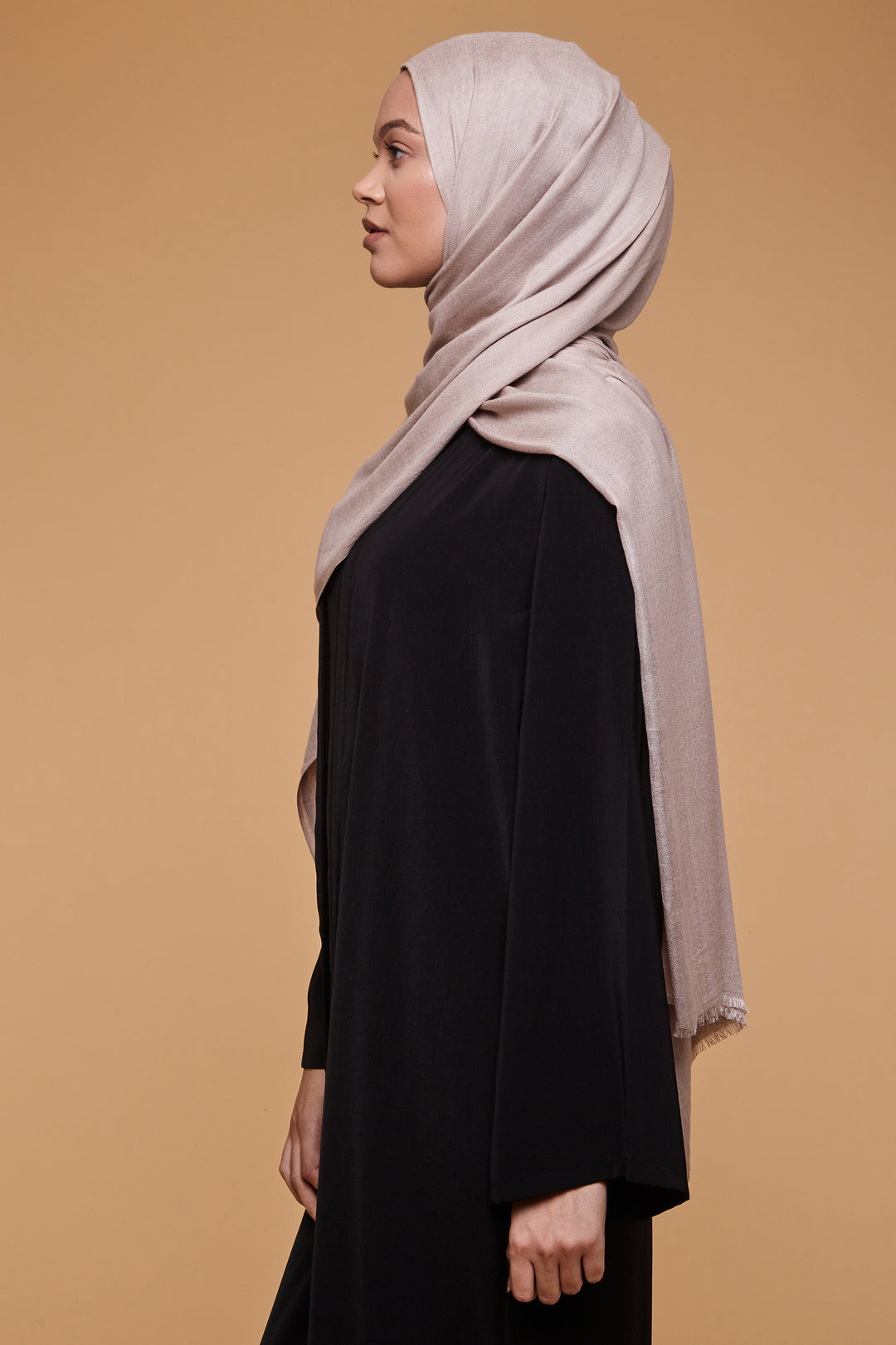 Modal Linzing Rose Smoke Lenzing Modal Hijab – CAVE
