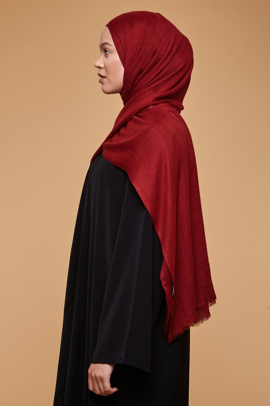 Modal Linzing Rosewood Lenzing Modal Hijab – CAVE