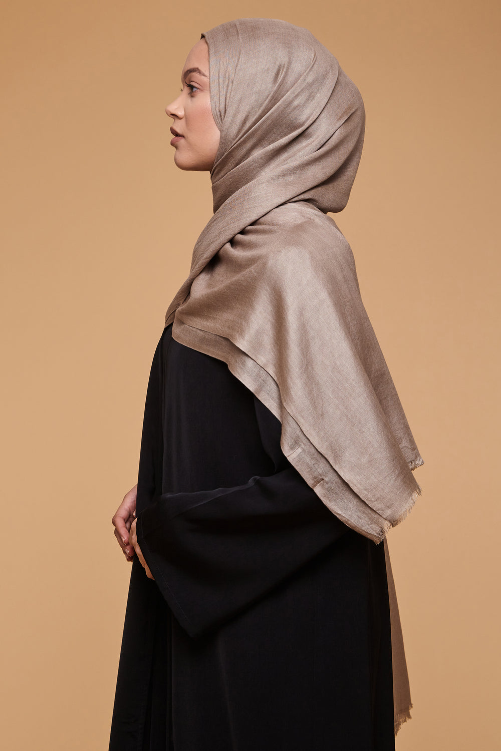 Silver Mink Lenzing Modal Hijab - CAVE