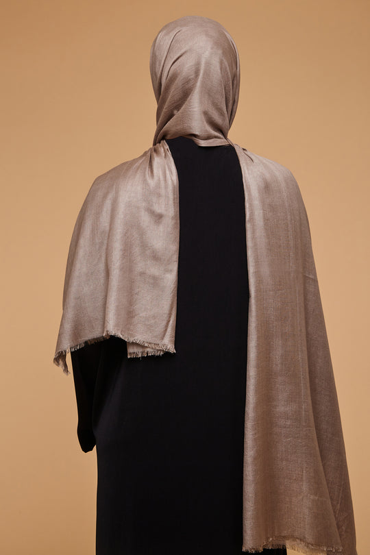 Silver Mink Lenzing Modal Hijab - CAVE