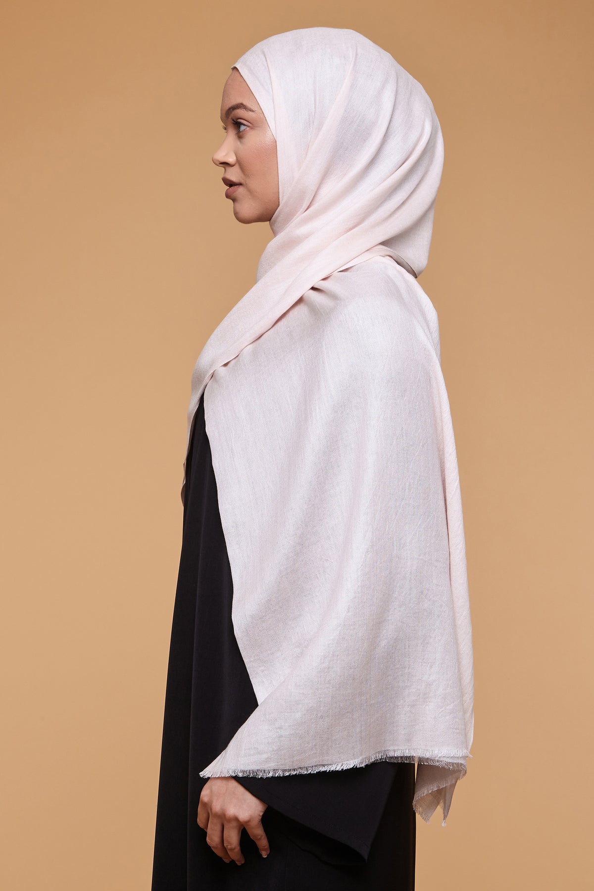 Modal Linzing Soft Rose Lenzing Modal Hijab – CAVE