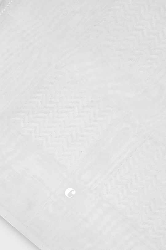 White Saudi Shemagh - CAVE